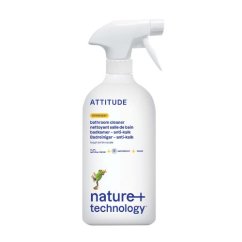 Čistič na koupelny ATTITUDE s vůní citronové kůry s rozprašovačem 800ml