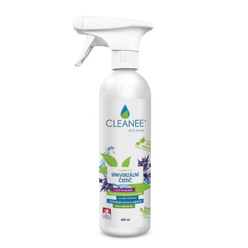 Prírodný hygienický univerzálny čistič s vôňou levandule EKO Cleanee 500ml