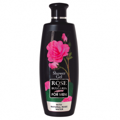 Šampon a sprchový gel z růžové vody pro muže Biofresh 330 ml