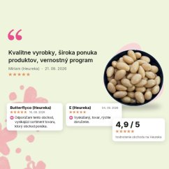 Mandle v slanom karameli Emerosa 500g, hodnotenia zákazníkov Mandle v slanom karameli Emerosa 500g, hodnotenia zákazníkov