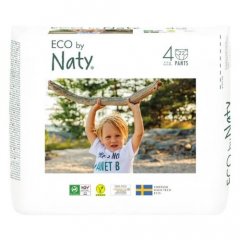 Majtki pieluszkowe stretch ECO by Naty Maxi 8 - 15 kg 22 szt