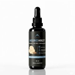 NeuroHrot Tinktur Hericium + Vitamin B12 + Ashwagandha Hrotlife 60ml