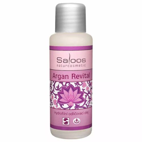 Hydrofilní odličovací olej Argan Revital SALOOS Naturcosmetics 50ml