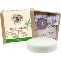 Szilárd balzsam zsíros hajra Oliva Natava 75g