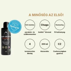 Sampon chaga kivonattal a hajnövekedésért Hrotlife 200ml