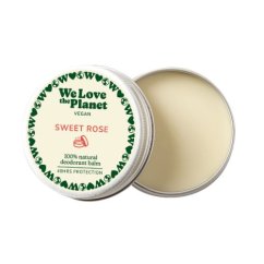 Natural Cream Deodorant Sweet Rose We love the planet 35g