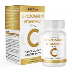 Lipozomální Vitamin C 500 mg MOVit Energy 60 kapslí
