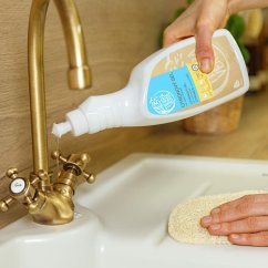 Citrónový gél na vodný kameň (fľaša) Tierra Verde 750ml 2 Citrónový gél na vodný kameň (fľaša) Tierra Verde 750ml 2