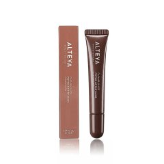 Tinted Lip Gloss with Peptides Caramel Glaze Alteya Organics 10ml