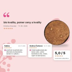 Kokosový cukor BIO Emerosa, hodnotenia zákazníkov Kokosový cukor BIO Emerosa, hodnotenia zákazníkov