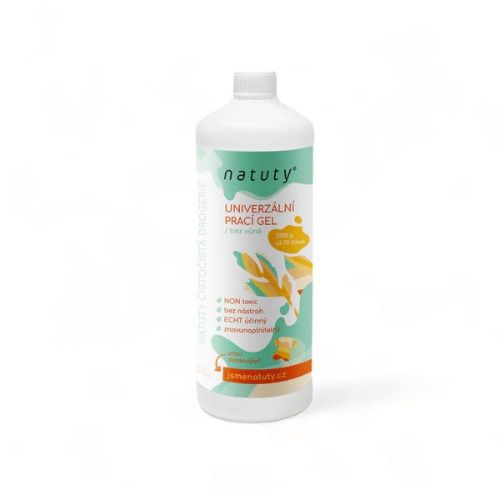 Univerzální prací gel bez vůně Natuty 1000g