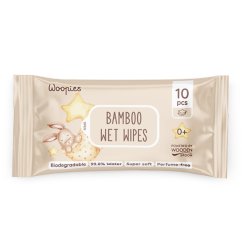 Biodegradowalne chusteczki nawilżane Woopies Wooden Spoon 10 szt.