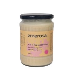 Repkový med Emerosa 700g Repkový med Emerosa 700g