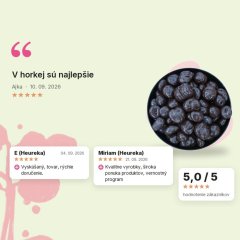 Hrozienka v horkej čokoláde Emerosa 500g, hodnotenia zákazníkov