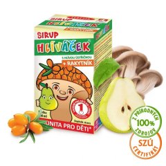 Hliviačik sirup s hlivou a rakytníkom - hruška TEREZIA 100 ml Hliviačik sirup s hlivou a rakytníkom - hruška TEREZIA 100 ml
