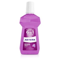 Ústní voda Diamond 6 v1 bez alkoholu Astera 500ml