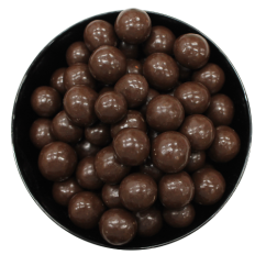 Lískové ořechy v hořké čokoládě 500g Lískové ořechy v hořké čokoládě 500g