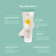 Természetes fényvédő érzékeny spf 50 Boep 100ml
