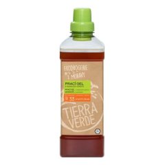 Prací gel z mýdlových ořechů s BIO pomerančovou silicí (láhev) Tierra Verde 1l