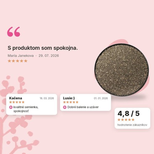 Chia semienka Emerosa, hodnotenia zákazníkov