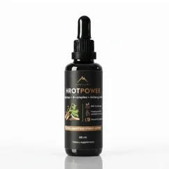 Hrotpower - Tinktur aus Cordyceps + B-Komplex + Ashwagandha Hrotlife 60ml