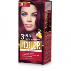 Farba do włosów - rubinowa czerwień nr 28 Aroma Color