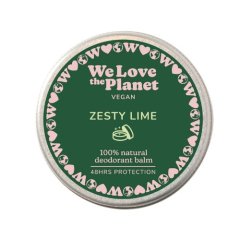 Přírodní krémový deodorant Zesty Lime We love the planet 35 g
