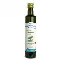 Extra panenský olivový olej organický Messara CHOP Kréta MANI 500ml