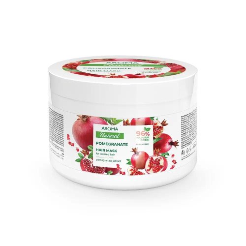 Maska na farbené vlasy Granátové jablko Aroma 450 ml