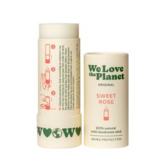 Prírodný tuhý dezodorant Sweet Rose We love the planet 40g Prírodný tuhý dezodorant Sweet Rose We love the planet 40g