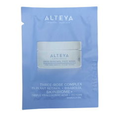 Pleťová maska pro obnovu pokožky Rose Hydrobiome Alteya Organics 3ml vzorek