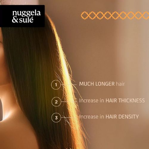 Ošetrenie pre dosiahnutie dlhších a hustejších vlasov Nuggela & Sulé