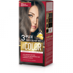 Barva na vlasy - popelavá hnědá č. 23  Aroma Color