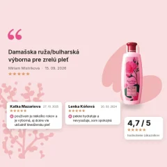 Prírodná ružová voda Rose of Bulgaria 330 ml – hodnotenia zákazníkov
