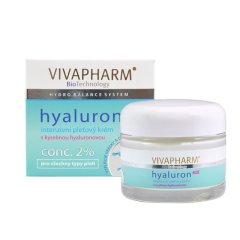 Intenzivní pleťový krém s 2% kyselinou hyaluronovou Vivapharm 50ml