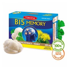 Vitamín B15 pamäť TEREZIA 60 kapsúl Vitamín B15 pamäť TEREZIA 60 kapsúl