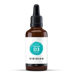 Płynna witamina D3 2000IU Viridian 50ml