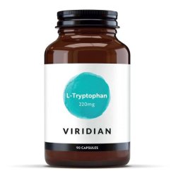 Aminokwas L-tryptofan 220 mg Viridian 90 kapsułek