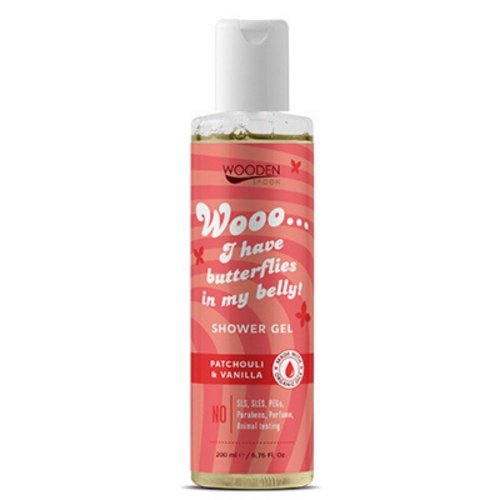 Sprchový gel "I have butterflies in my belly" WoodenSpoon 200 ml