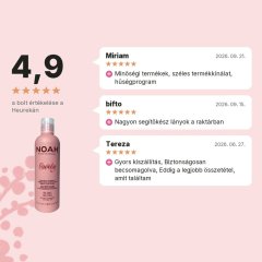Noah göndör hajra való, göndörödésgátló kondicionáló 250 ml, vásárlói értékelések