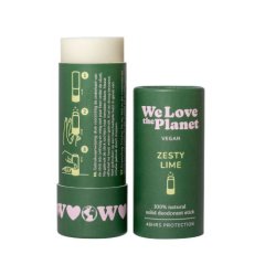 Prírodný tuhý dezodorant Zesty Lime We love the planet 40g Prírodný tuhý dezodorant Zesty Lime We love the planet 40g