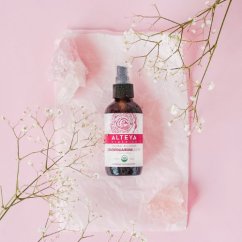 Ružová voda Bio z ruže stolistej (Rosa Centifolia) Alteya Organics 120 ml sklo