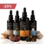 Starter pack tinktúry - Chaga + Reishi + Cordyceps + Lion's mane tinktúra 100ml Hrotlife