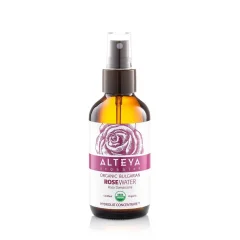 Woda różana w szklanej butelce Alteya Organics 120 ml Woda różana w szklanej butelce Alteya Organics 120 ml