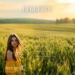 Berberin Organic BOOS LABS 120cps