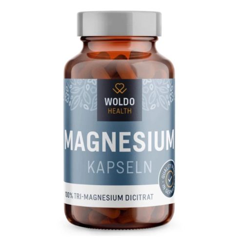 Horčík Tri-Magnesium dicitrát Woldo 120 kapsúl