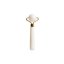 Mini massage roller for face and eye area made of white marble Venoc