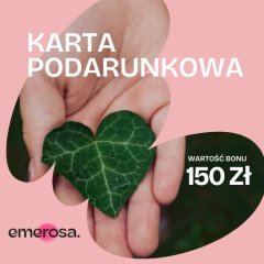 Bon upominkowy na zakupy w sklepie internetowym Emerosa o wartości 150zł