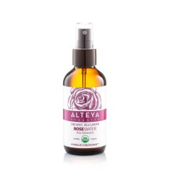 Růžová voda bio Alteya ve skle 120 ml