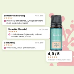 Esenciální olej Guava Venoc 10 ml, hodnocení obchodu na Heurece